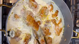 دجاج بالصلصة البيضاء #مطبخ_ليندا #likesharesubscribe #share #trending #like