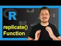 replicate Function in R 2 Examples Repeated Evaluation of Expression User-defined Function