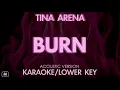 Download Lagu Tina Arena - Burn (Karaoke/Acoustic Version) [Lower Key]
