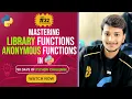 Day - Library and anonymous function Python Full Course for Beginners