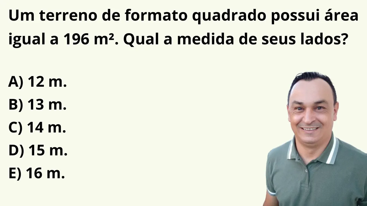 RESOLUÇÃO PASSO A PASSO. GABARITANDO A PROVA! SAIBA COMO INTERPRETAR. RADICIAÇÃO. RAIZ QUADRADA.