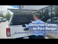Aluminum Truck Cap for 2026 Ford Ranger Tour