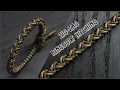HOW TO MAKE ZIG ZAG RINGBOLT HITCHING PARACORD BRACELET EASY PARACORD TUTORIAL DIY