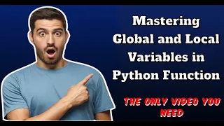 Scope of Variables in Python Functions Global vs Local Global and Local Variables in Python