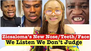 zicsaloma new nose teeth face the truth no one is really talking about we listen we don t judge