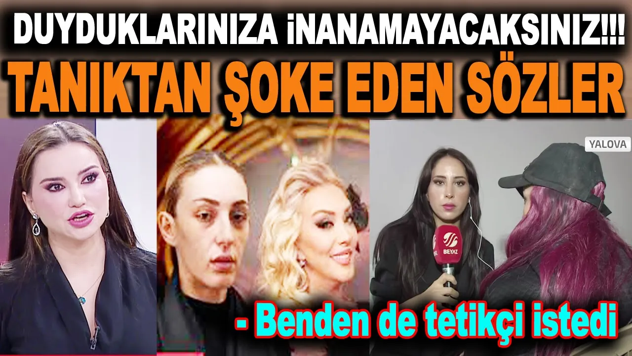 'ANNEMİ SANDALYEYE BAĞLAYIP DÖVDÜM' Gizli tanıktan Güllü ve kızı Tuğyan hakkında olay sözler