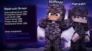 KITA COBA NAMATIN MINECRAFT TAPI PAKE ARMOR BEDROCK!!