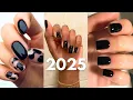 Top 10 Obsidian Glam Black Nail Designs