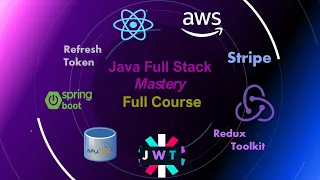 Java Fullstack Mastery Complete Course Spring Boot React Stripe AWS Redux Toolkit