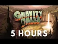 Gravity Falls Ambience - Gravity Falls Oregon Rain and Theme - 5 HOURS - Sleep/Study/Relax/Chill