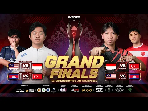 Video Thumbnail: MLBB | INDONESIA vs TURKIYE - PLAYOFF 3rd Place Match | IESF WEC25 | DAY 5