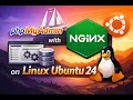 Install phpMyAdmin with Nginx on Linux Ubuntu 24 04 01 - LTS