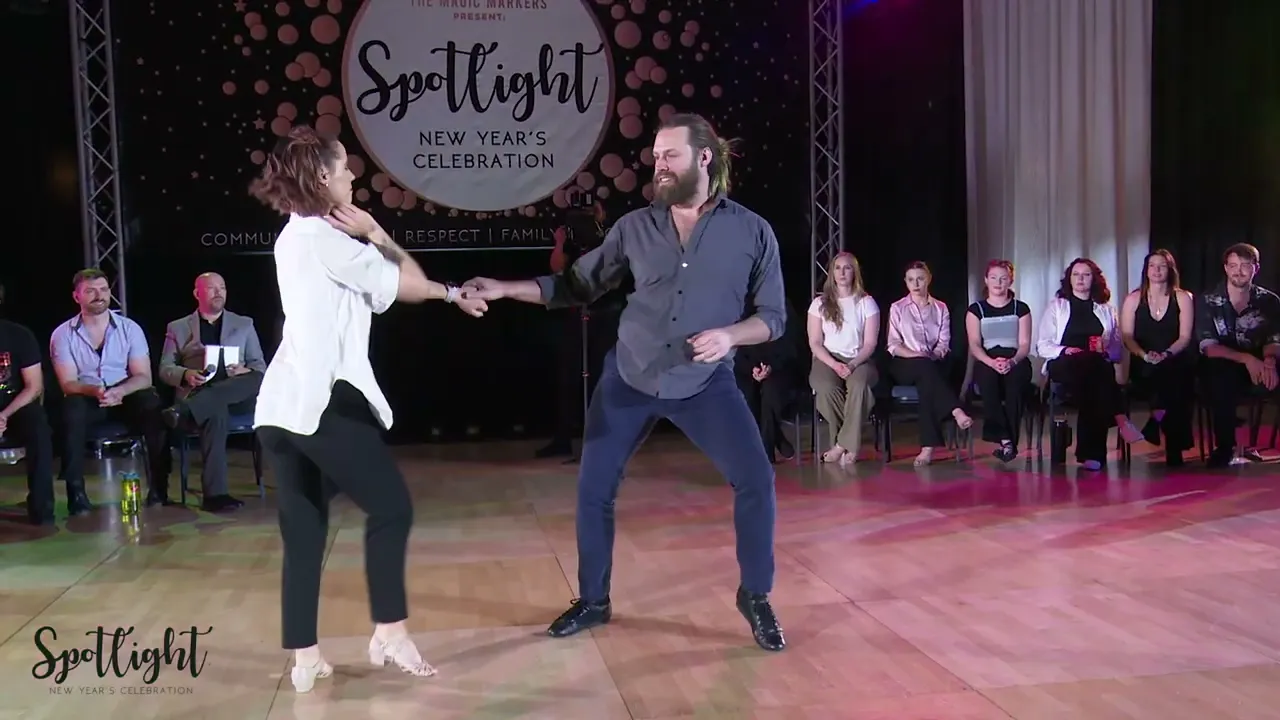 Spotlight New Year's Celebration 2023 Intermediate Jack & Jill - Dan Stempky & Jackie Van Ooteghem