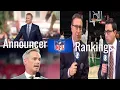 NFL 2024 Announcers Rankings