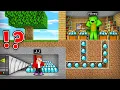 Download Lagu JJ is Using a DRILL to Steal Mikey's DIAMONDS in Minecraft (Maizen)