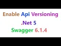 Enable API Versioning in Net 5 with swagger 6 1 4