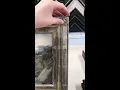 Frame Try-On Full Gold vs Black Panel with Gold Liner