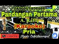 Download Lagu PANDANGAN PERTAMA - A Rafiq (KARAOKE) Dangdut Konser || Nada Pria || C minor
