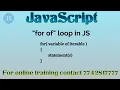 JavaScript for of Loop Explained for Beginners Easy Guide