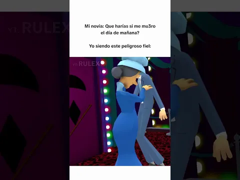 Así de fiel sería 😍 #shorts #humor #novios #anime
