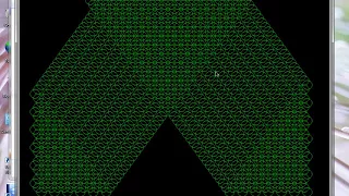 GW Basic program circles designes4