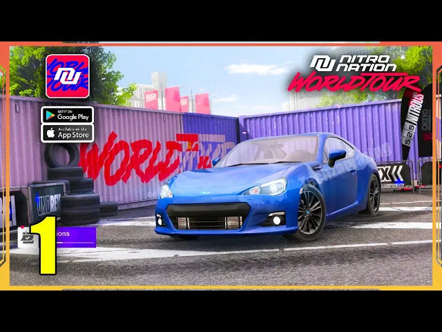 Nitro Nation World Tour Gameplay (Android, iOS) - Part 1