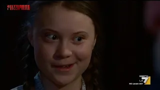 ESCLUSIVO. Corrado Formigli intervista Greta Thunberg