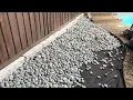 Using River Rock as Erosion Control Method