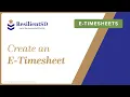 Create an E-Timesheet E-TIMESHEET TRAINING