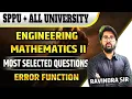 ERROR FUNCTION concept Numericals ENGINEERING MATHEMATICS 2 SPPU END SEM ravindra sir
