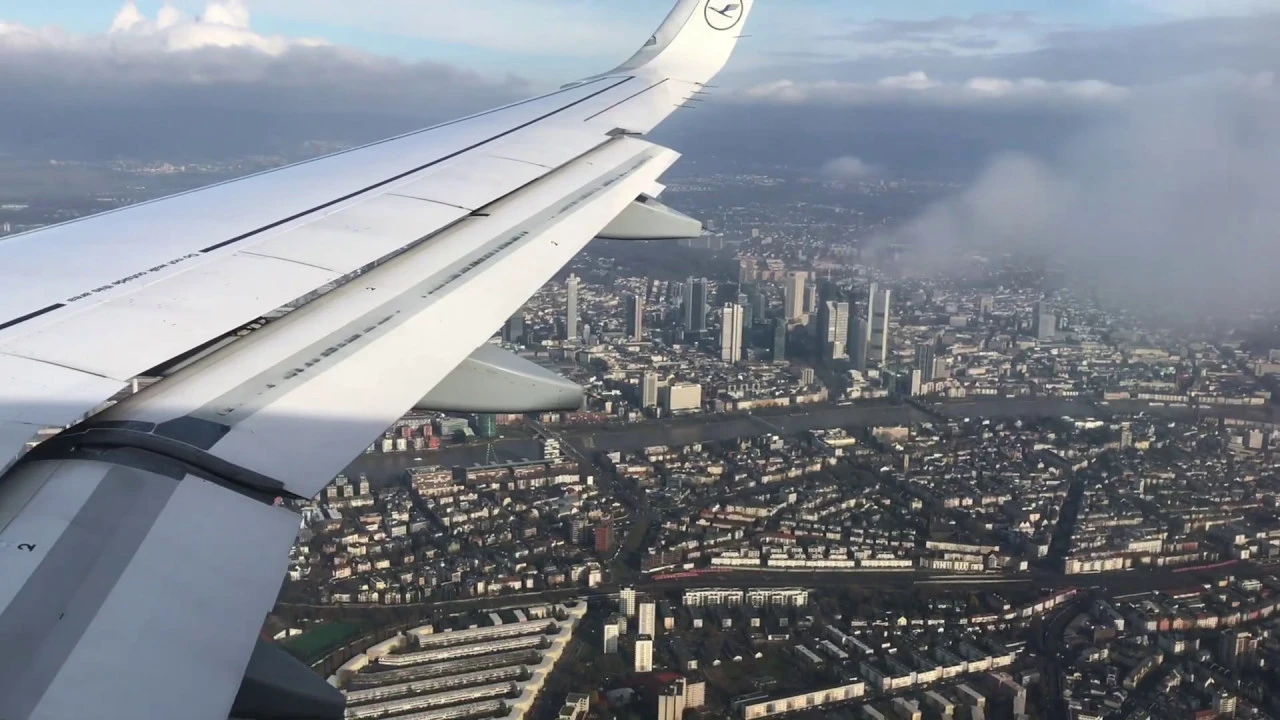 Flug LH209 Dresden - Frankfurt