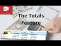 How to use Totals in Microsoft Access Sum Avg Max and Count