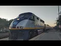 Amtrak San Joaquins 711 NB to OKJ arriving to Fresno CA taking this train to Turlock Denair