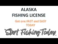 Alaska FISHING license Get it FAST and EASY online