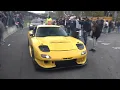 Lagu Modified Cars Leaving a Car Show! Mazda RX7, Aventador S, Twin Turbo 370Z, Golf 5 R32, E30 Turbo