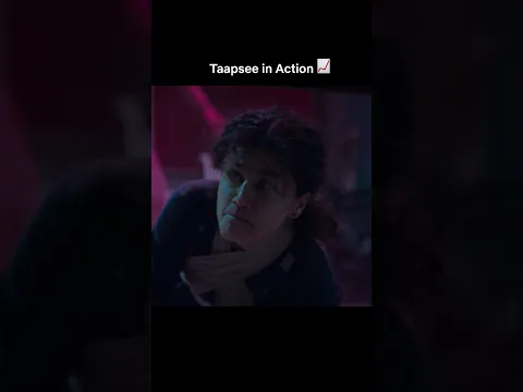 #TaapseePannu SINGLE HANDEDLY Takes Down Her Attackers In PURE RAGE 🔥💪🏻 #Gandhari #Thriller