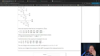 Project Euler Problem 65 Convergents of e