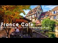 Download Lagu France Coffee Shop Ambience, Mellow Morning with Jazz in Colmar village, Little Venice, France