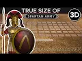 Download Lagu True Size of a Spartan Army [c. 430 BC] 3D DOCUMENTARY