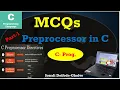 MCQs on Preprocessors in C language C language MCQs Sonali Doifode Gholve GATE PET MCQs