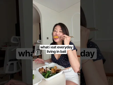 what i eat everyday living in bali