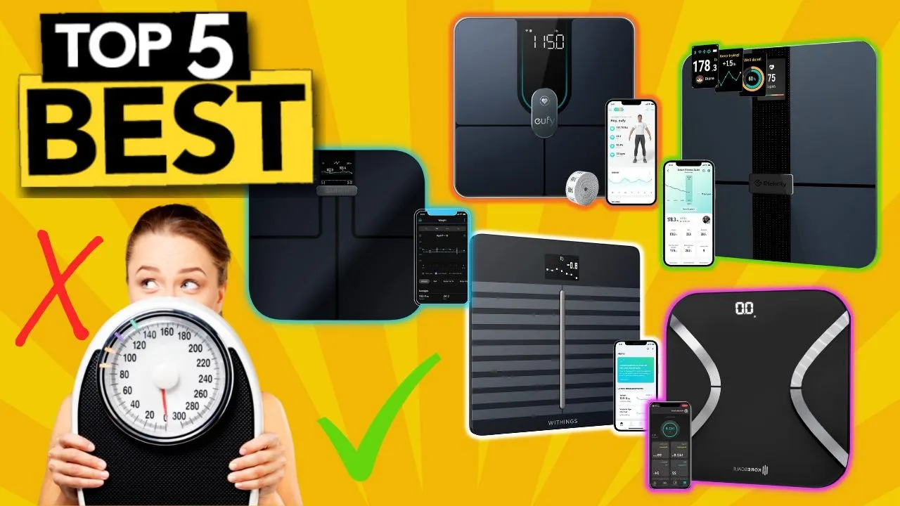 TOP 5 Best Smart Scales - Features, Quality, Review
