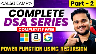Power Function Using Recursion Recursion Series Part 2