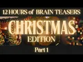 12 Hours of Christmas Brain Teasers Family Fun Festive Challenges Part 1