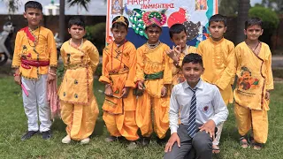 कृष्ण जन्माष्टमी VLOG || school me manaya janmashtami 🙏