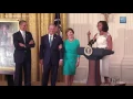 George W Bush and Michelle Obama have the ultimate friendship