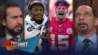 What happened to Brou s Ravens did Nick s Chiefs get lucky in the win NFL FIRST THINGS FIRST