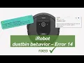 iRobot - full dustbin behavior