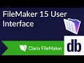 FileMaker 15 User Interface
