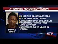Tallahassee man sentenced to 25 years for Leon Arms apartment shooting in January